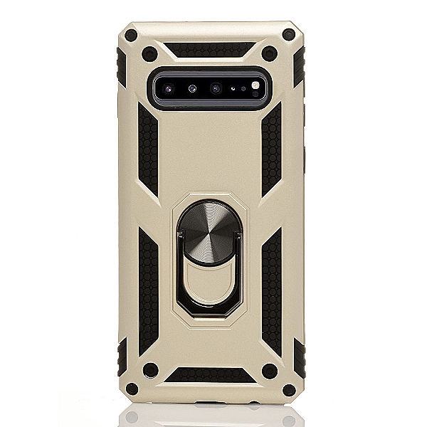 Maskica za Samsung Galaxy S10 "Men Of Steel" - Metalik zlatna