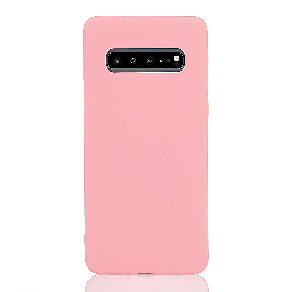 Maskica za Samsung Galaxy S10 "One Color Rhapsody" - Pastelno roza