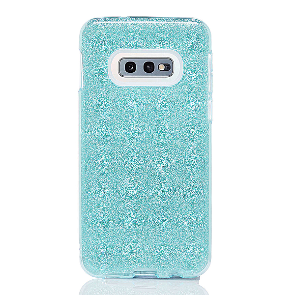 Maskica za Samsung Galaxy S10e "Diamonds Are Forever" - Plava