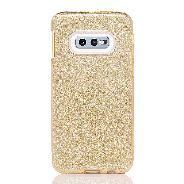 Maskica za Samsung Galaxy S10e "Diamonds Are Forever" - Zlatna