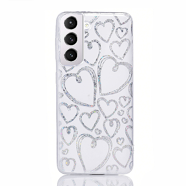 Maskica za Samsung Galaxy S21 "Shape N Shine" - veliko srce
