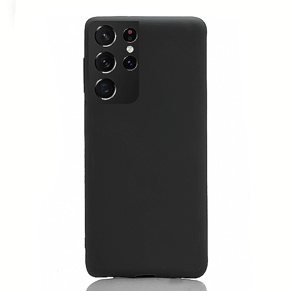 Maskica za Samsung Galaxy S22 Ultra "One Color Rhapsody" - Crna