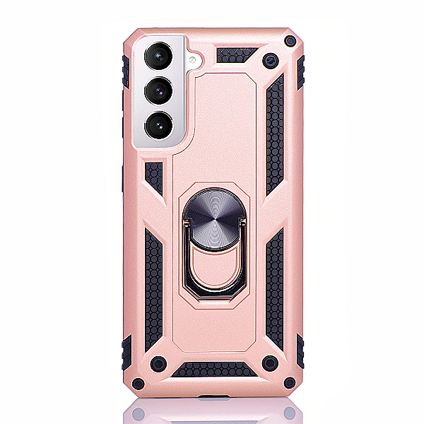 Maskica za Samsung Galaxy S22 "Men Of Steel" - Metalik roza