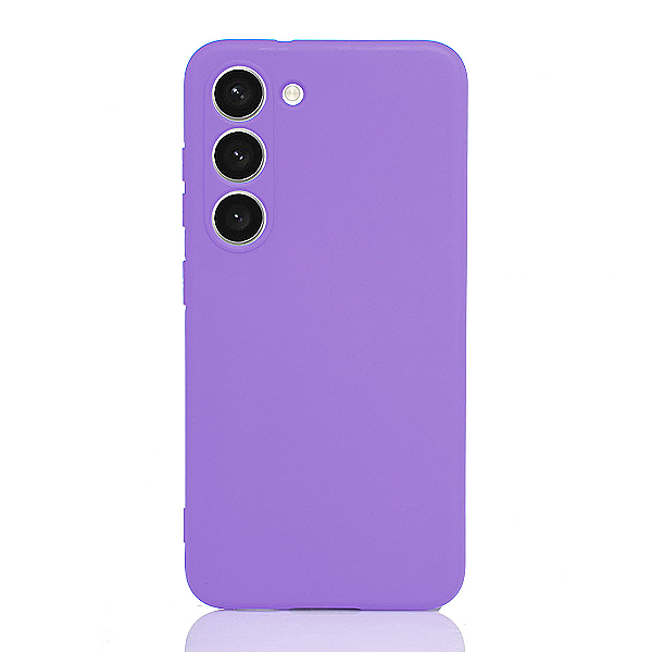 Maskica za Samsung Galaxy S23+ "One Color Rhapsody" - Pastelno ljubičasta