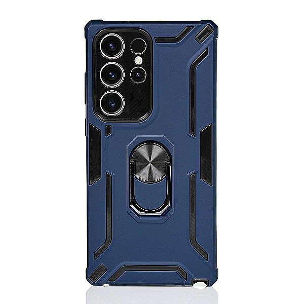 Maskica za Samsung Galaxy S22 Ultra "Men Of Steel" - Metalik plava #2