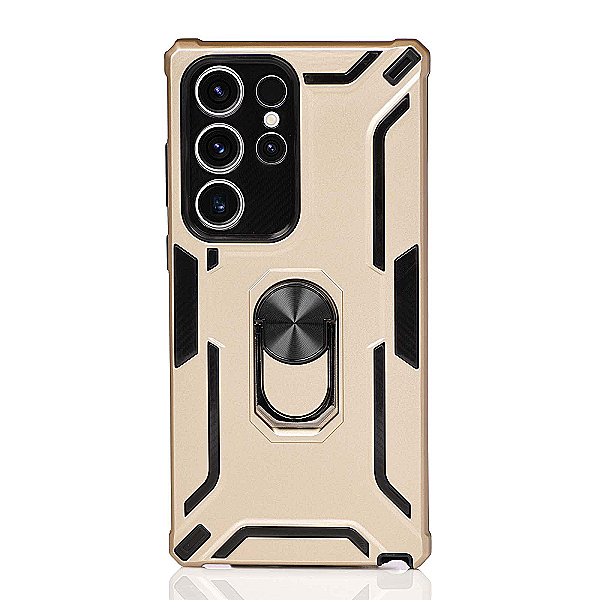 Maskica za Samsung Galaxy S23 Ultra "Men Of Steel" - Zlatna #2