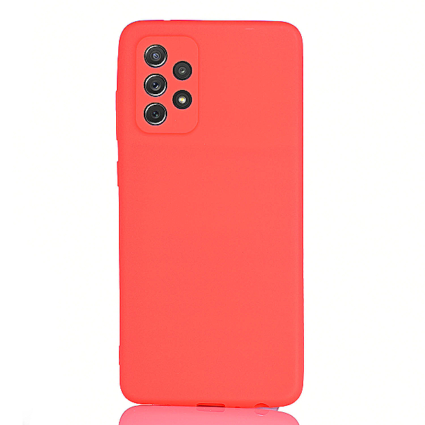 Maskica za Samsung Galaxy A72 "One Color Rhapsody" - Crvena