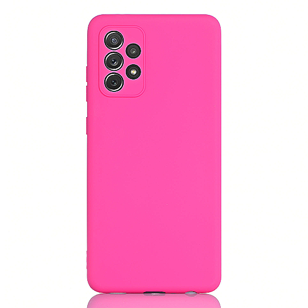 Maskica za Samsung Galaxy A72 "One Color Rhapsody" - Fuksija roza