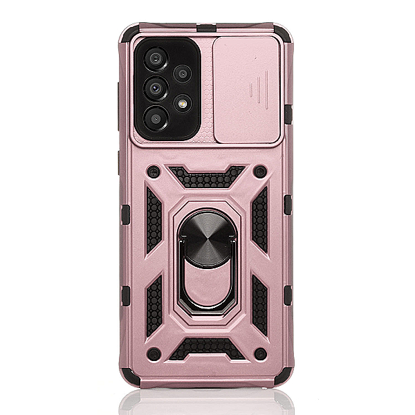 Maskica za Samsung Galaxy A33 5G "Camera Shield Case" - Roza