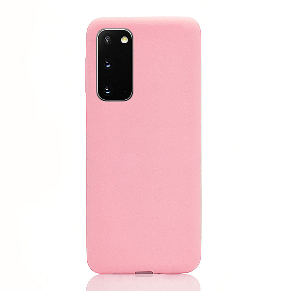 Maskica za Samsung Galaxy S20 "One Color Rhapsody" - Pastelno roza