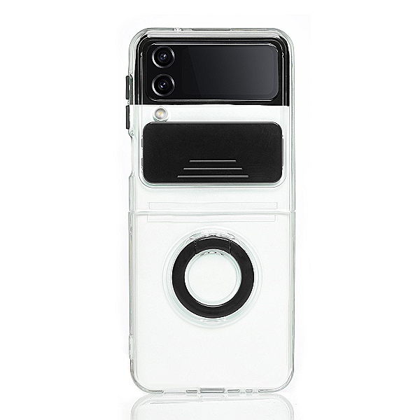 Maskica za Samsung Galaxy Z Flip 4 "Ring Of Color" - Crna