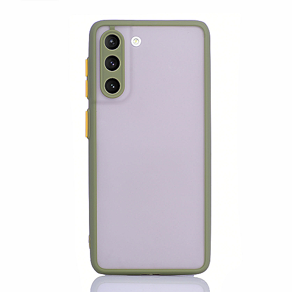 Maskica za Samsung Galaxy S21 FE "Pop Of Color" - Maslinasto zelena