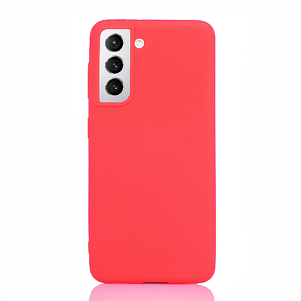 Maskica za Samsung Galaxy S21 FE "One Color Rhapsody" - Crvena