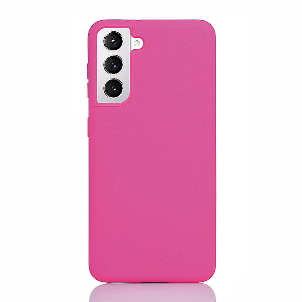 Maskica za Samsung Galaxy S21 FE "One Color Rhapsody" - Fuksija roza