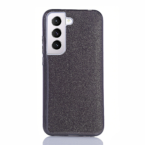 Maskica za Samsung Galaxy S21 "Diamonds Are Forever" - Crna