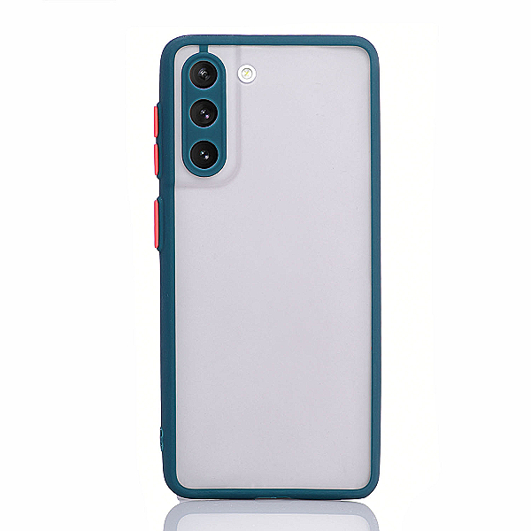 Maskica za Samsung Galaxy S21 "Pop Of Color" - Smaragdno zelena