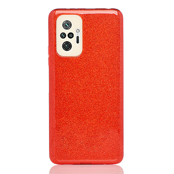 Maskica za Xiaomi Redmi Note 10 Pro "Diamonds Are Forever" - Crvena