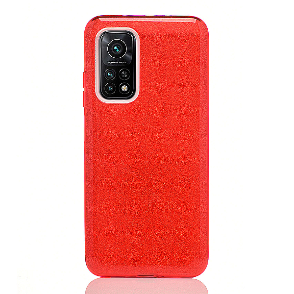 Maskica za Xiaomi Mi 10T / 10T Pro "Diamonds Are Forever" - Crvena