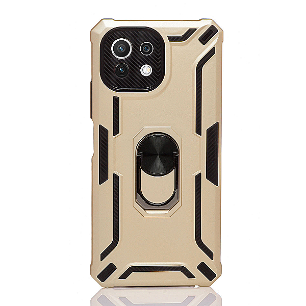 Maskica za Xiaomi Mi 11 Lite "Men Of Steel" - Zlatna #2