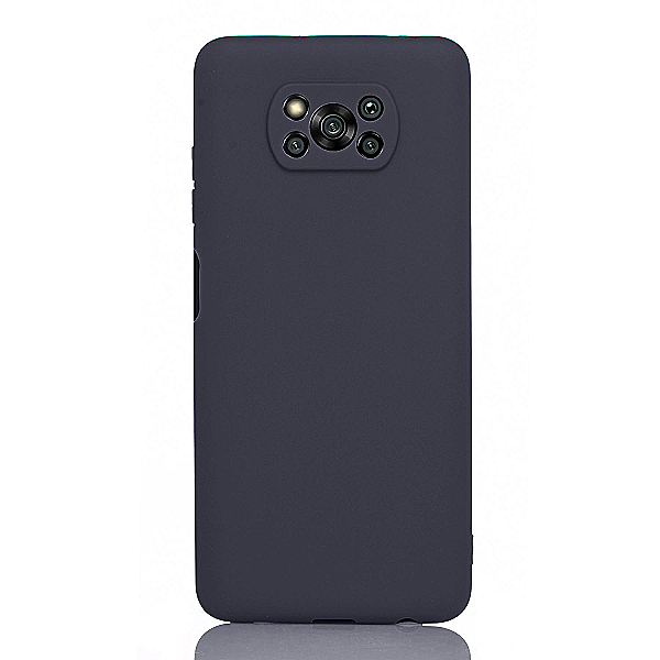 Maskica za Xiaomi Poco X3 Pro / X3 NFC "Back To Basics" - Crna