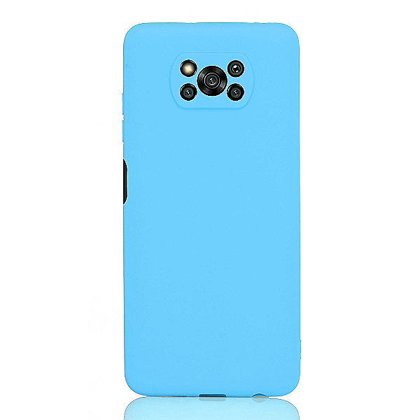 Maskica za Xiaomi Poco X3 Pro / X3 NFC "Back To Basics" - Svijetlo plava