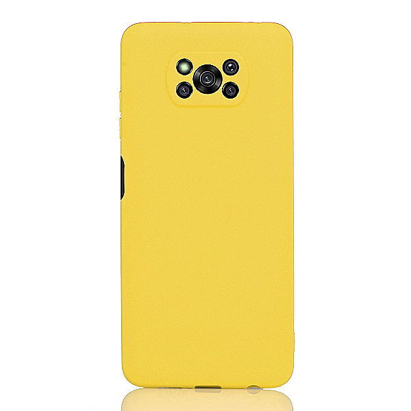 Maskica za Xiaomi Poco X3 Pro / X3 NFC "Back To Basics" - Žuta