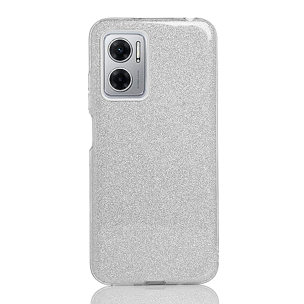 Maskica za Xiaomi Redmi 10 5G "Diamonds Are Forever" - Srebrna