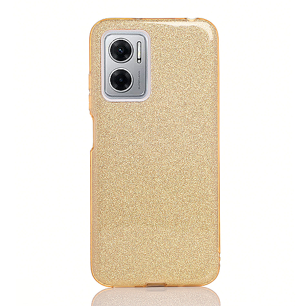 Maskica za Xiaomi Redmi 10 5G "Diamonds Are Forever" - Zlatna