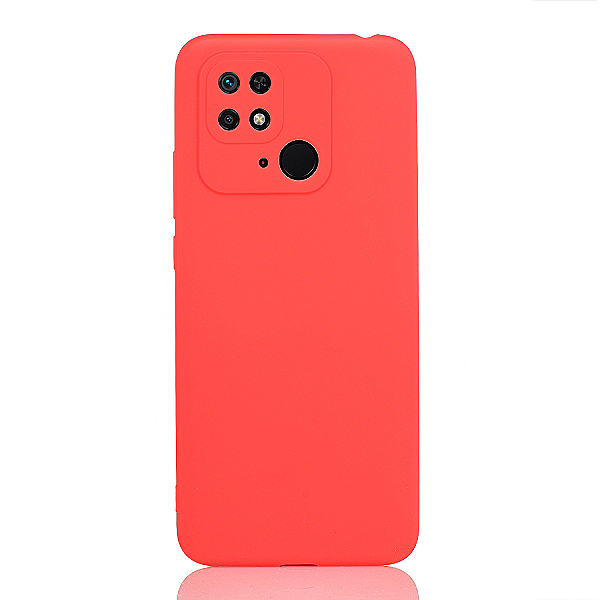 Maskica za Xiaomi Redmi 10C / Poco C40 "One Color Rhapsody" - Crvena