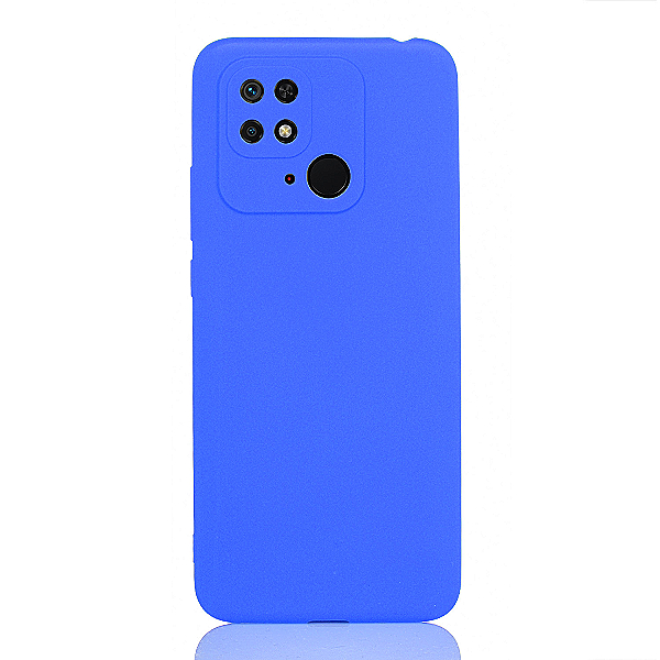 Maskica za Xiaomi Redmi 10C / Poco C40 "Back To Basics" - Plava