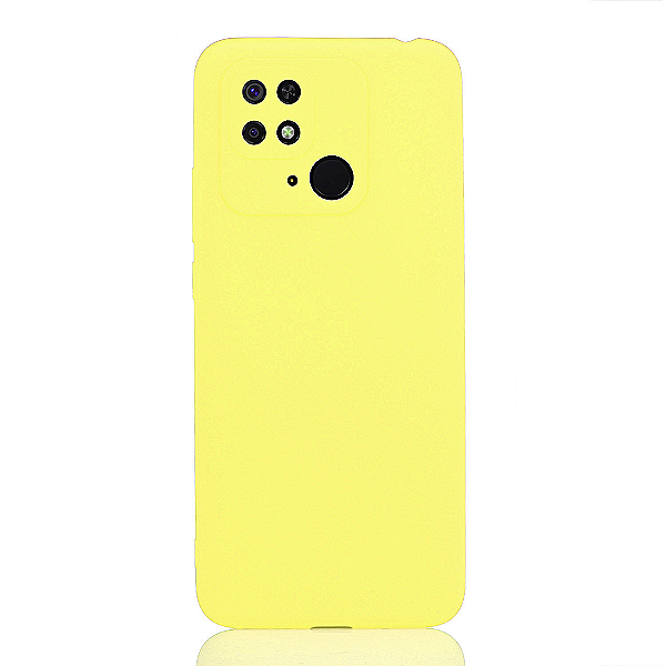 Maskica za Xiaomi Redmi 10C / Poco C40 "One Color Rhapsody" - Žuta