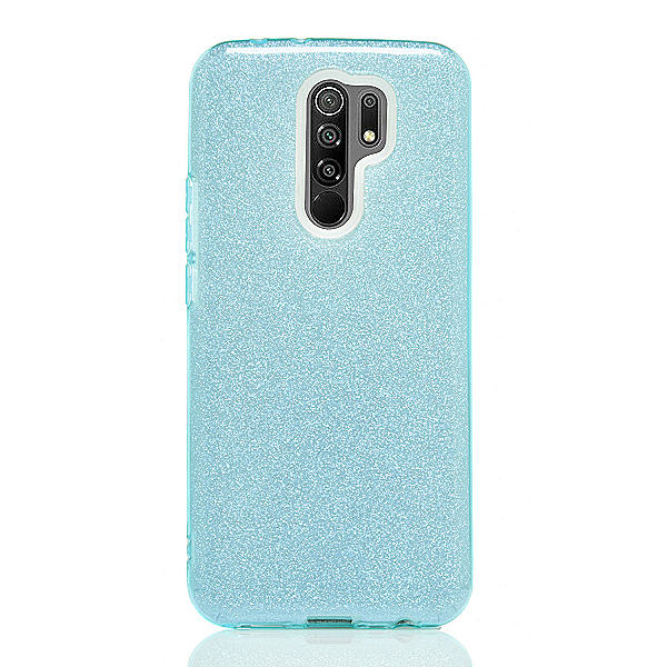 Maskica za Xiaomi Redmi 9 "Diamonds Are Forever" - Plava