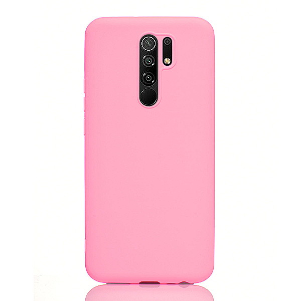 Maskica za Xiaomi Redmi 9 "Back To Basics" - Roza