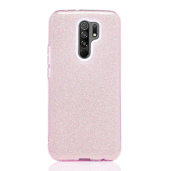 Maskica za Xiaomi Redmi 9 "Diamonds Are Forever" - Roza