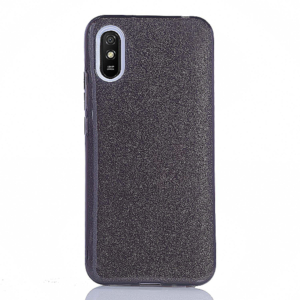 Maskica za Xiaomi Redmi 9A / Redmi 9AT "Diamonds Are Forever" - Crna