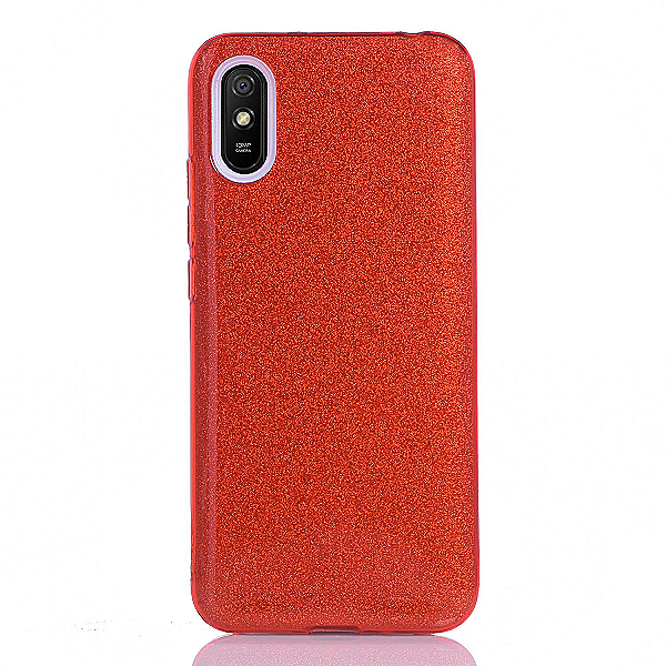 Maskica za Xiaomi Redmi 9A / Redmi 9AT "Diamonds Are Forever" - Crvena