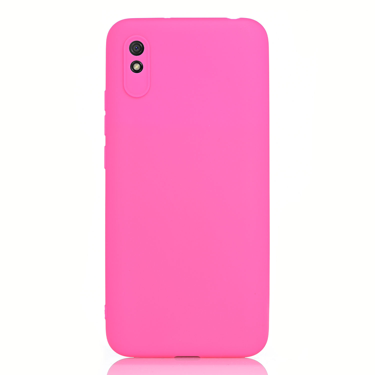 Maskica za Xiaomi Redmi 9A / Redmi 9AT "Back To Basics" - Fluorescentno roza Maskica za Xiaomi Redmi 9A / Redmi 9AT "Back To Basics" - Fluorescentno roza