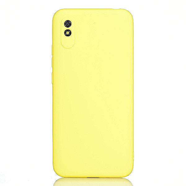 Maskica za Xiaomi Redmi 9A / Redmi 9AT "One Color Rhapsody" - Fluorescentno žuta