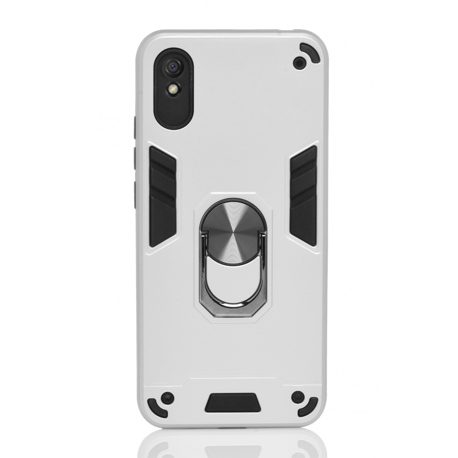 Maskica za Xiaomi Redmi 9A / Redmi 9AT "Men Of Steel" - Metalik srebrna #3 Maskica za Xiaomi Redmi 9A / Redmi 9AT "Men Of Steel" - Metalik srebrna #3