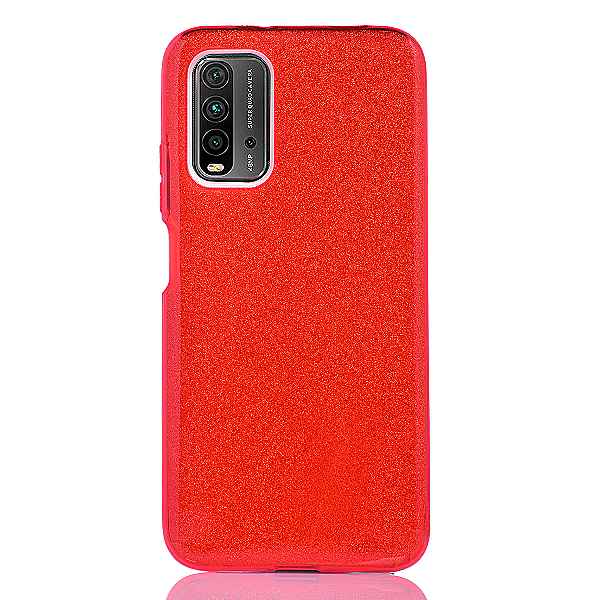 Maskica za Xiaomi Redmi 9T "Diamonds Are Forever" - Crvena