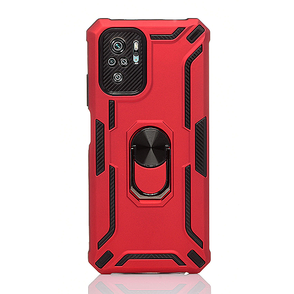 Maskica za Xiaomi Redmi Note 10 / Redmi Note 10S "Men Of Steel" - Crvena #2