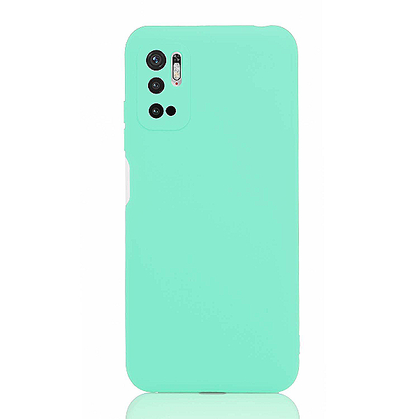 Maskica za Xiaomi Redmi Note 10 5G "One Color Rhapsody" - Tirkizno zelena