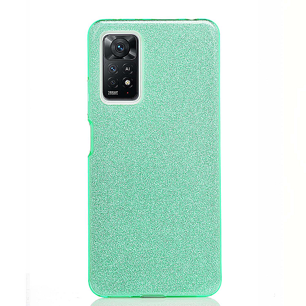 Maskica za Xiaomi Redmi Note 11 Pro "Diamonds Are Forever" - Zelena