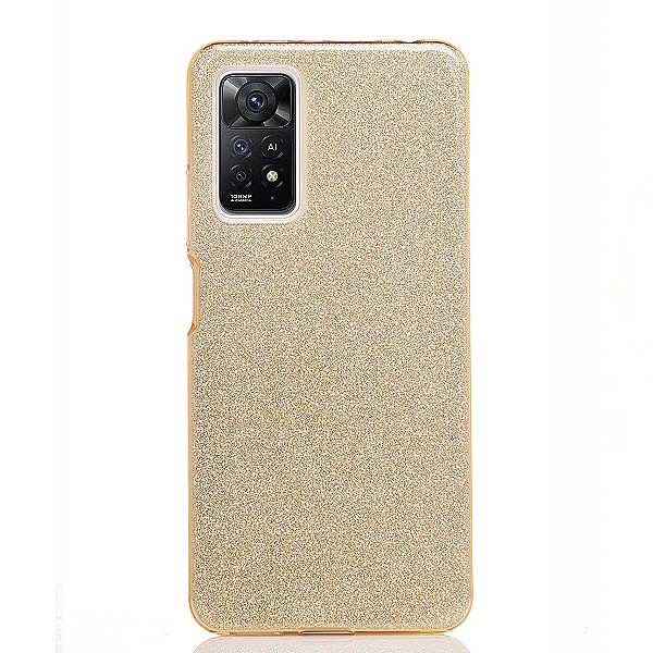 Maskica za Xiaomi Redmi Note 11 Pro "Diamonds Are Forever" - Zlatna