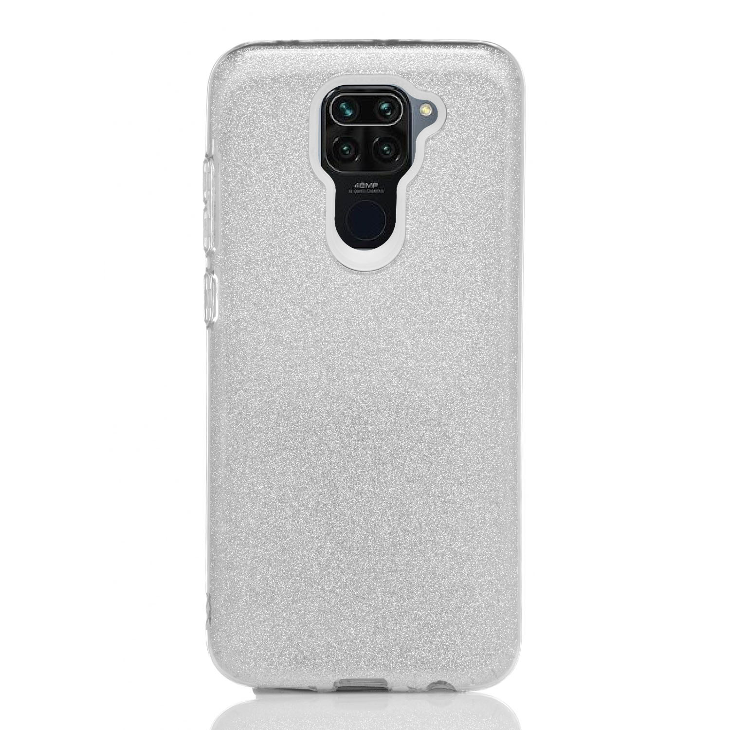 Maskica za Xiaomi Redmi Note 9 "Diamonds Are Forever" - Srebrna Maskica za Xiaomi Redmi Note 9 "Diamonds Are Forever" - Srebrna