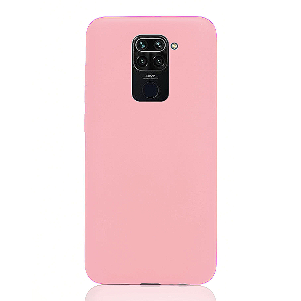 Maskica za Xiaomi Redmi Note 9 "Back To Basics" - Svijetlo roza