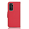 Torbica za Huawei P40 Pro "Two Faced Ordinary" - Crvena