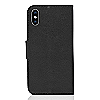 Torbica za iPhone XS Max "Two Faced Ordinary" - Crna