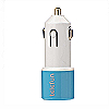 Punjač mobitela za automobil - USB 3.0, Android/iOS - Plava