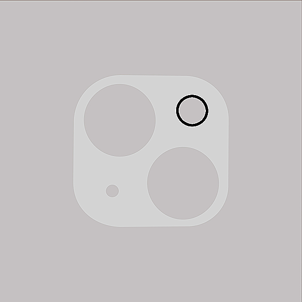 Zaštita za kameru za iPhone 15 Plus